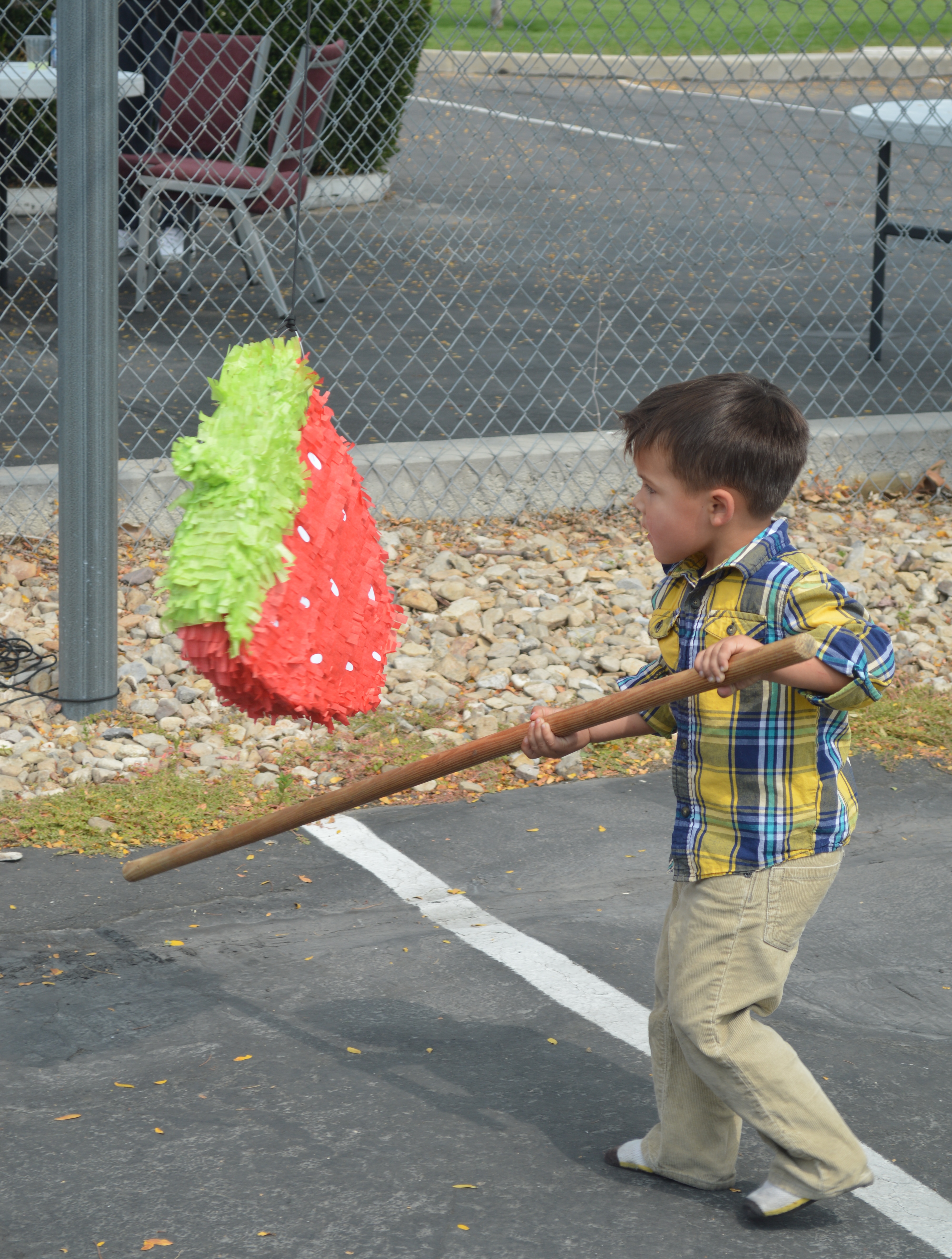 Simple Strawberry Pinata {DIY} – Lively Little Home
